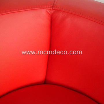 Red Modern Jeffrey Bernett Tulip Armchair